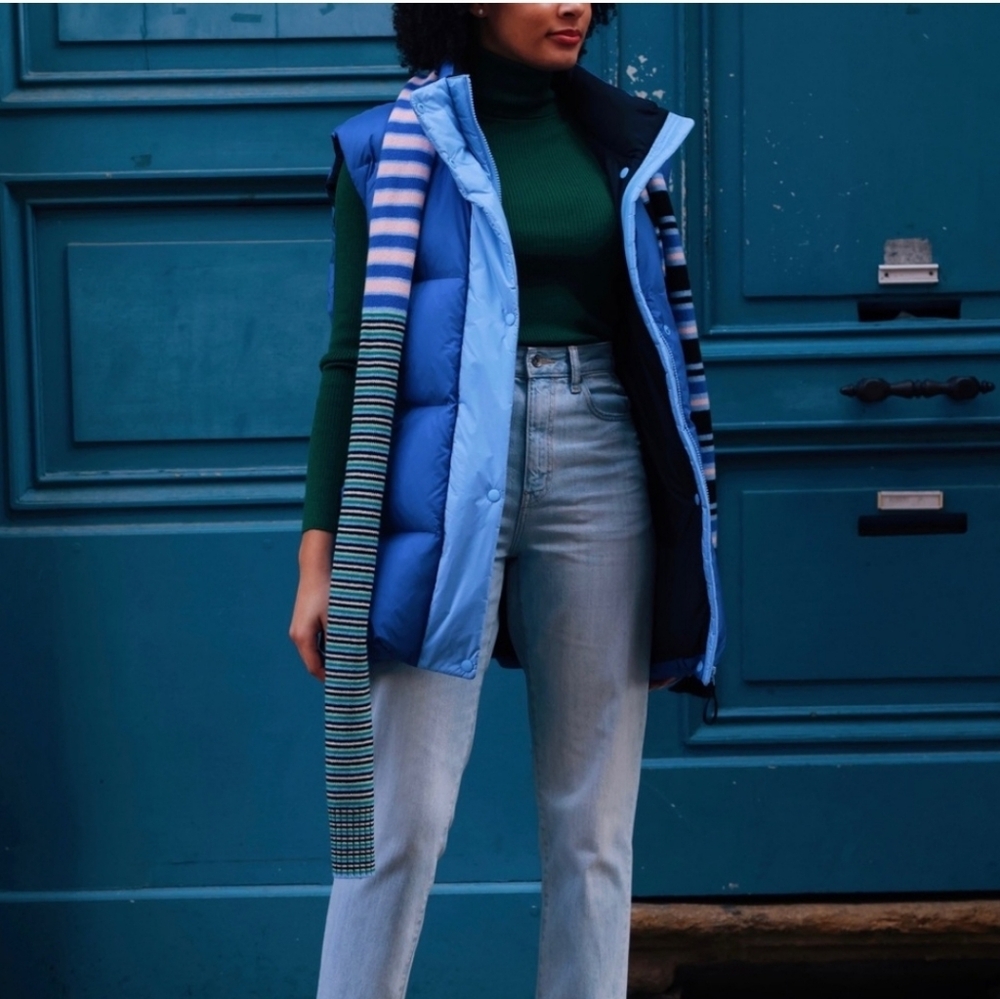 MARNI x UNIQLO | down filled oversized unisex puffer vest - Picture 8 of 11